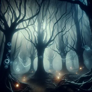 In a foggy forest, shadows whispered secrets of dreams and mystery intertwined. In a foggy forest, shadows whispered secrets of dreams and mystery intertwined.